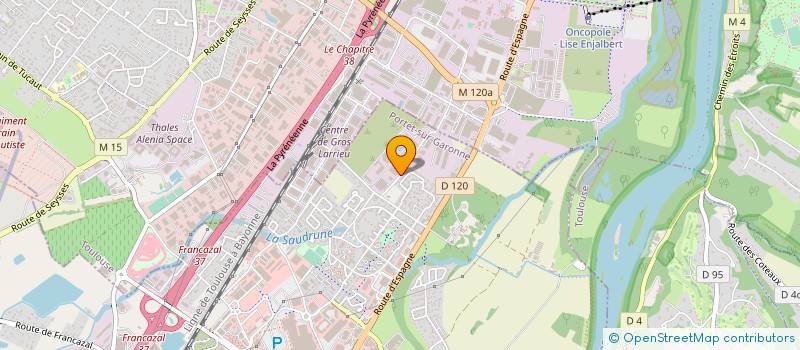 localisation de l'entreprise FLUIDES SERVICE DISTRIBUTION à PORTET-SUR-GARONNE