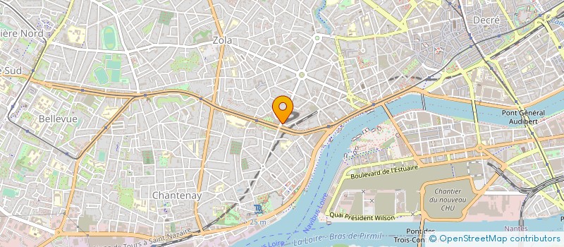 localisation de l'entreprise FLUIDES SPECIAUX DE L OUEST à NANTES