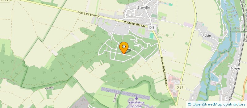 localisation de l'entreprise FLUIDESIGN  ITTEVILLE