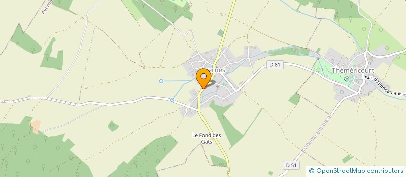 localisation de l'entreprise FLUIDIAN à COMMENY