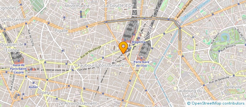 localisation de l'entreprise FLUIDIAX à PARIS