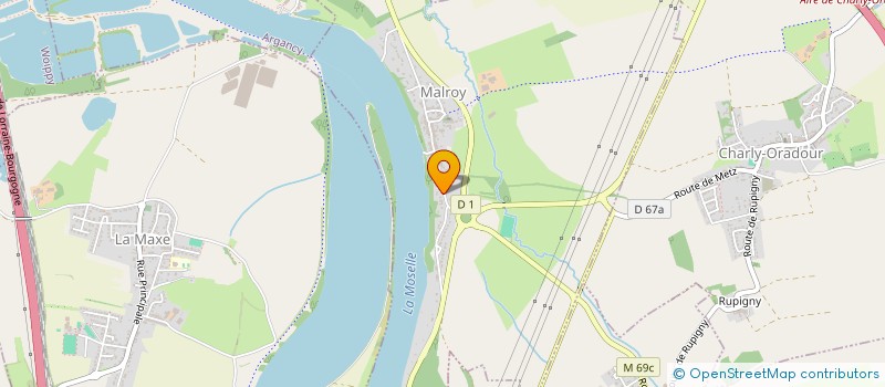localisation de l'entreprise FLUMAREX à MALROY