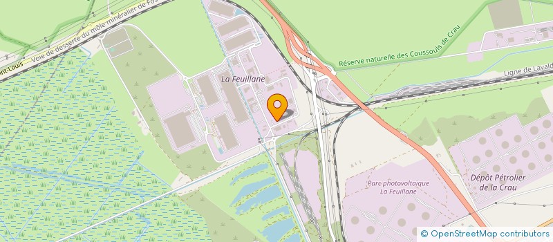 localisation de l'entreprise FLUMARFOS à FOS-SUR-MER