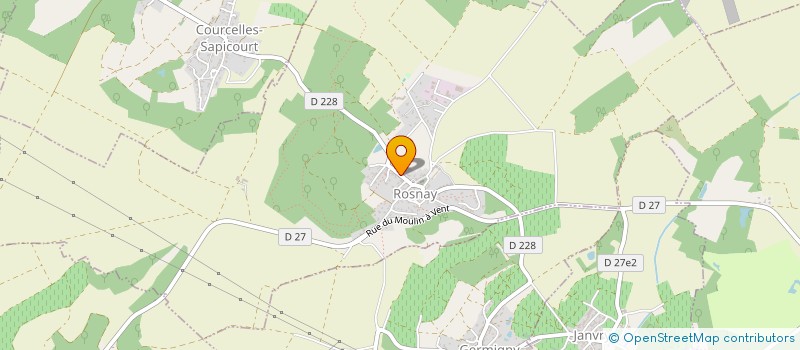 localisation de l'entreprise FLUMET à ROSNAY
