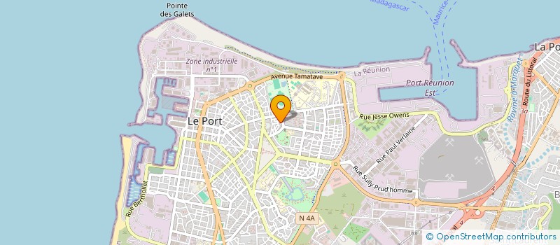 localisation de l'entreprise FLUNUMERIC à LE PORT