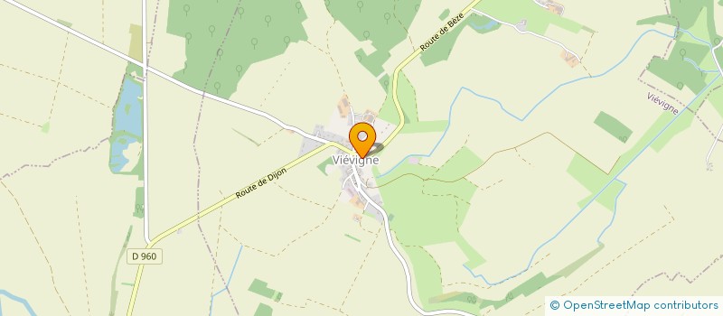 localisation de l'entreprise FLUO ORGANISATION  VIEVIGNE