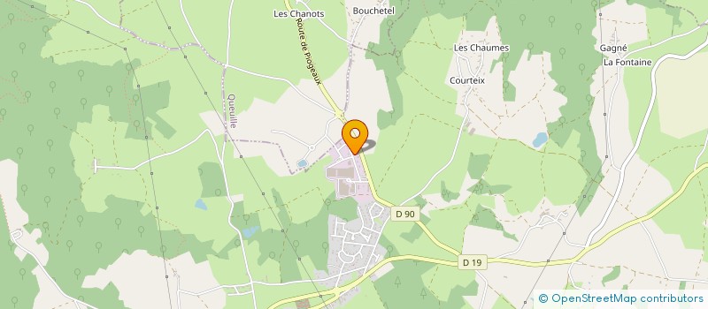 localisation de l'entreprise FLUOPLAST à SAINT-GEORGES-DE-MONS