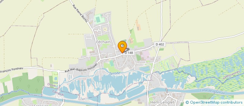 localisation de l'entreprise FLUORMAT  FECHAIN