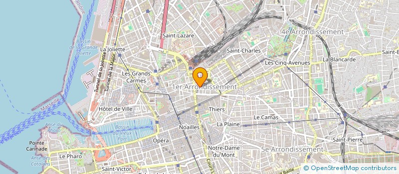 localisation de l'entreprise FLUSH MARKET  MARSEILLE