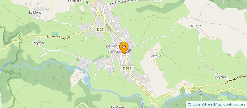 localisation de l'entreprise FLUTILITES à LE MONASTIER-SUR-GAZEILLE