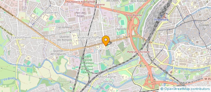 localisation de l'entreprise FLUTISSIMO à STRASBOURG