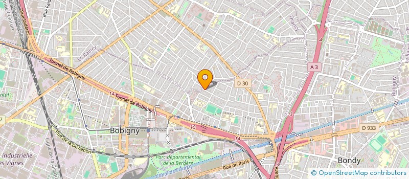 localisation de l'entreprise FLUTISTE à BOBIGNY