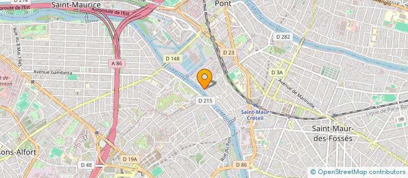 localisation de l'entreprise FLUVELEC EXPERTISES à SAINT-MAUR-DES-FOSSES