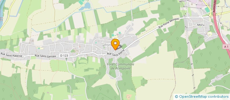 localisation de l'entreprise FLUVIA MILADY  PONTPOINT