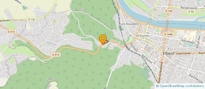 localisation de l'entreprise FLUVIAL MULTI SERVICES  ELBEUF