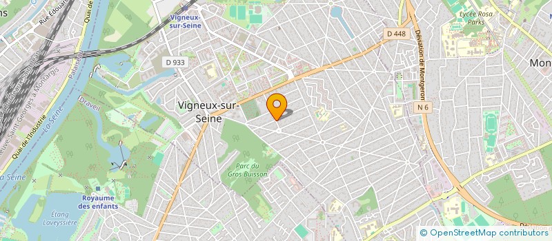 localisation de l'entreprise FLUVIAL-PARK à VIGNEUX-SUR-SEINE