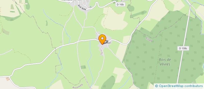 localisation de l'entreprise FLUXDO  CHATELLENOT