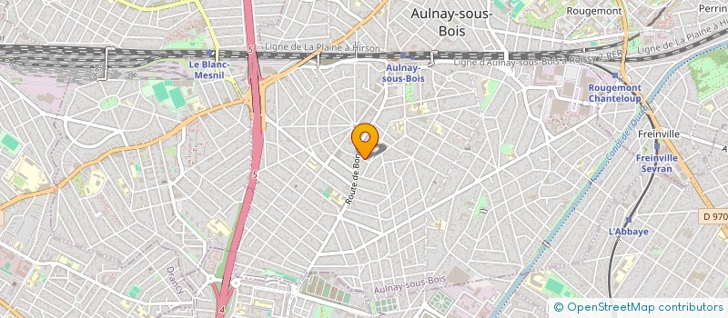 localisation de l'entreprise FLUXINT à AULNAY-SOUS-BOIS