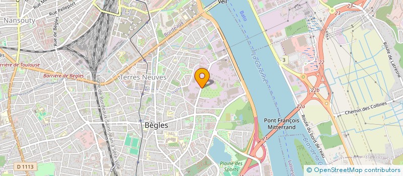 localisation de l'entreprise FLUXO STUDIO à BEGLES