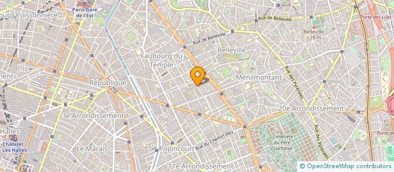 localisation de l'entreprise FLUXUS FILMS  PARIS