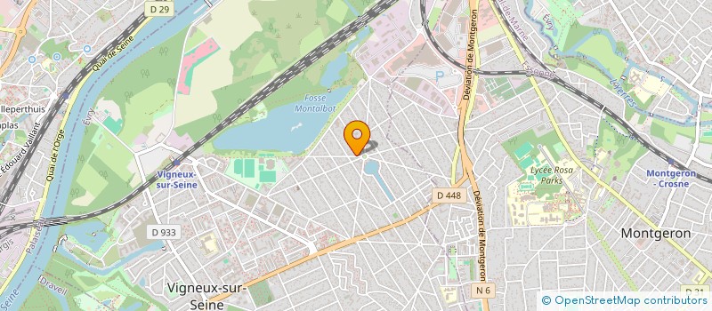 localisation de l'entreprise FLW à VIGNEUX-SUR-SEINE