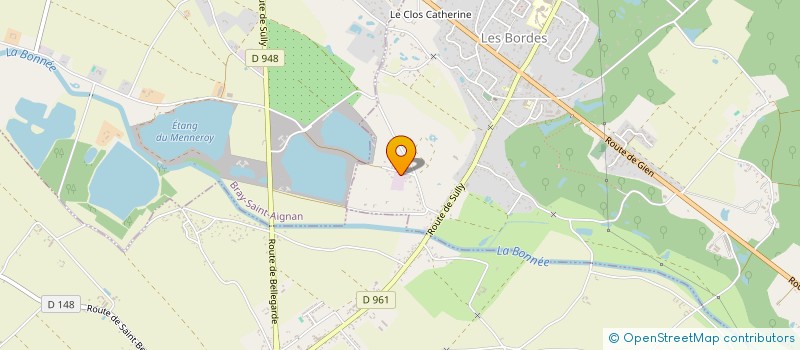 localisation de l'entreprise FLXBOX à LES BORDES
