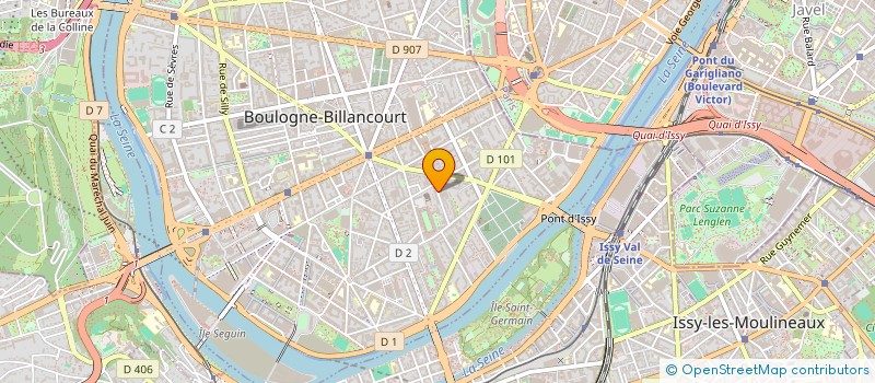 localisation de l'entreprise FLXM CORP à BOULOGNE-BILLANCOURT