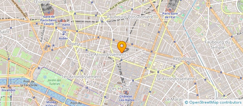 localisation de l'entreprise FLY AMERICA à PARIS