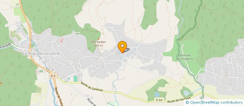 localisation de l'entreprise FLY AZUR  LA ROQUEBRUSSANNE