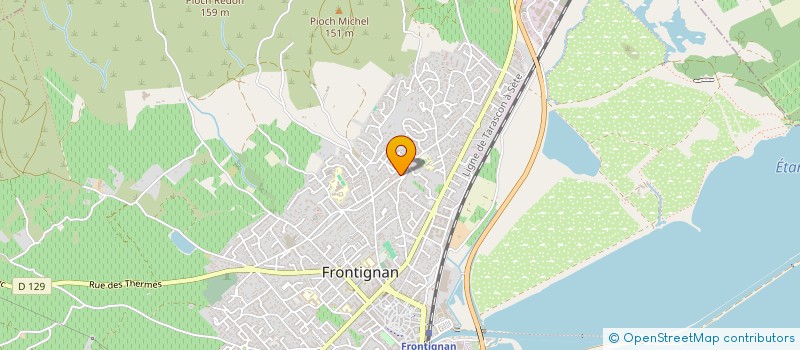 localisation de l'entreprise FLY BOAT à FRONTIGNAN