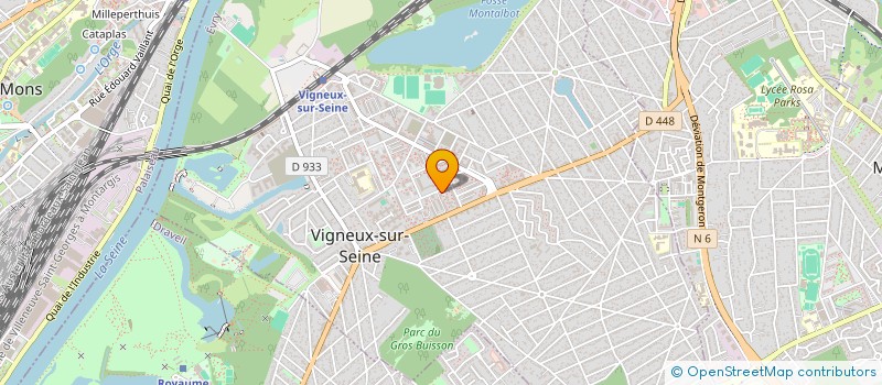 localisation de l'entreprise FLY CARX à VIGNEUX-SUR-SEINE