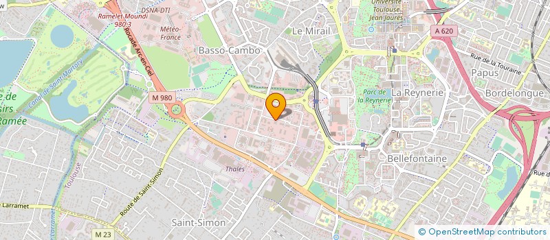 localisation de l'entreprise FLY DYNAMICS FLIGHT SUPPORT à TOULOUSE