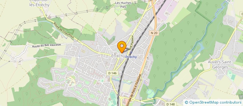 localisation de l'entreprise FLY'IN SERVICES à SOUZY-LA-BRICHE