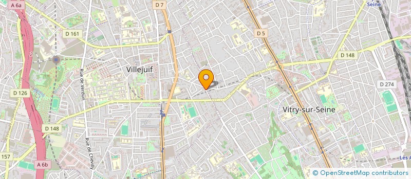 localisation de l'entreprise FLY-ING à VILLEJUIF