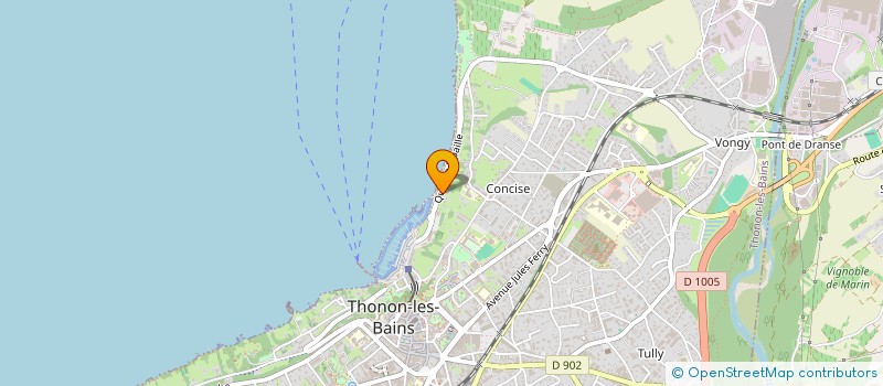 localisation de l'entreprise FLY MY STORE à THONON LES BAINS