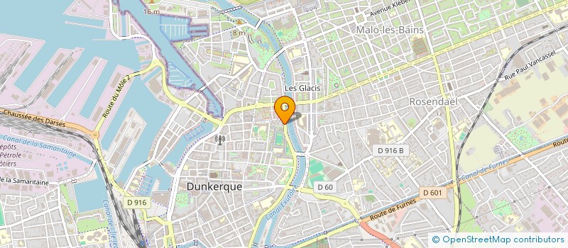 localisation de l'entreprise FLY ONE RECORDS à DUNKERQUE