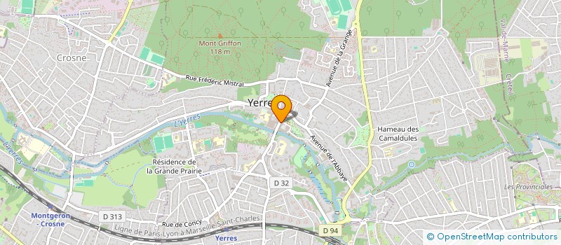 localisation de l'entreprise FLY PRIMEUR  YERRES