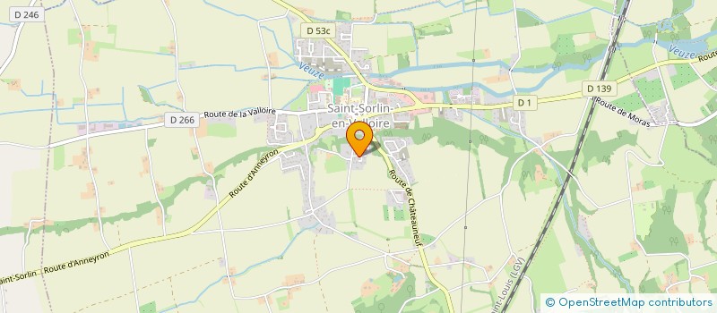 localisation de l'entreprise FLY PROJECT  SAINT-SORLIN-EN-VALLOIRE