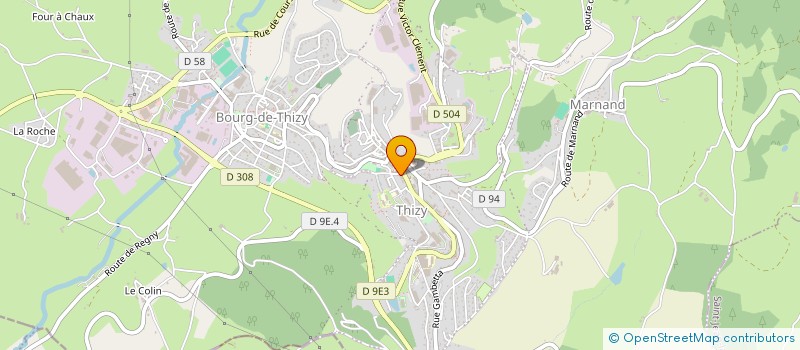 localisation de l'entreprise FLY SPIRITS à THIZY-LES-BOURGS