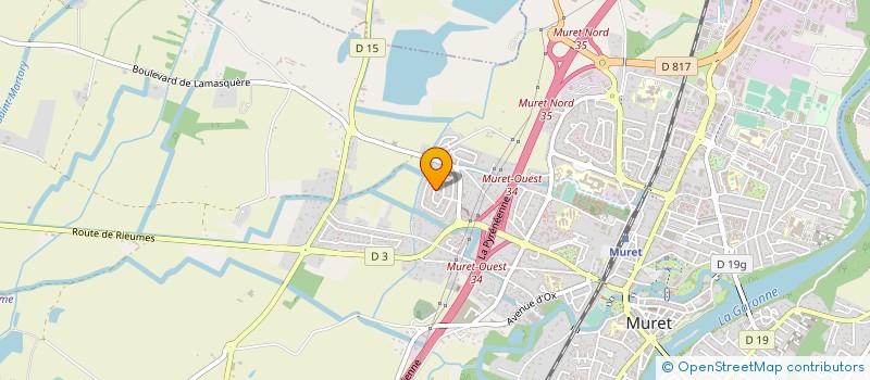 localisation de l'entreprise FLY TAXI AIRPORT  MURET