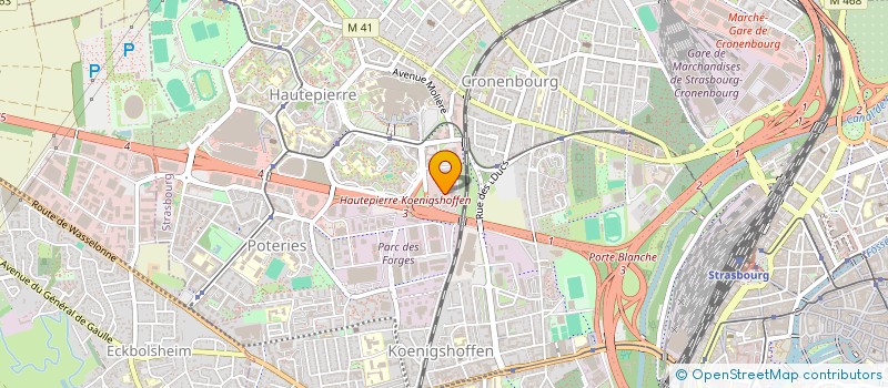 localisation de l'entreprise FLY TECHNOLOGIES FRANCE à STRASBOURG