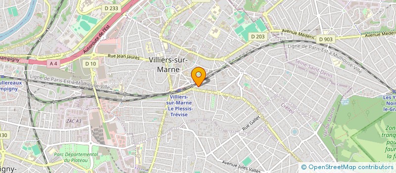 localisation de l'entreprise FLY TO ME  VILLIERS-SUR-MARNE