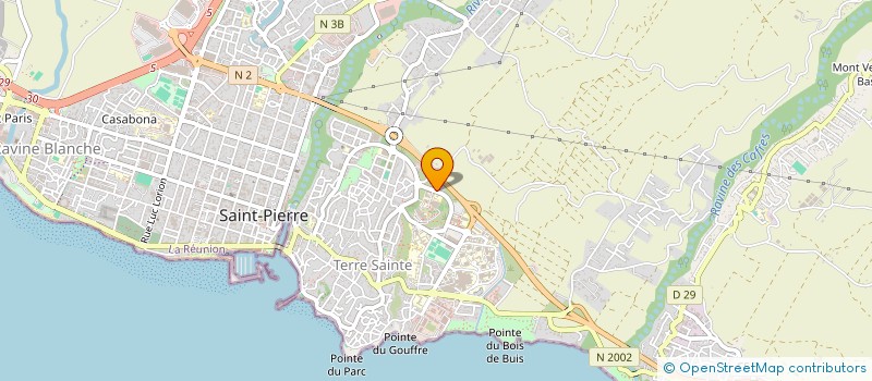 localisation de l'entreprise FLY VETIV'AIR  SAINT-PIERRE