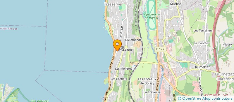 localisation de l'entreprise FLY WOOD  TRESSERVE