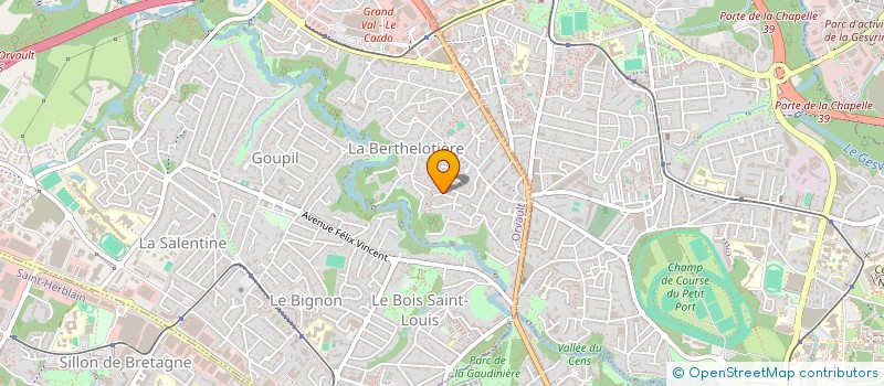 localisation de l'entreprise FLYAN TECHNOLOGIES à ORVAULT