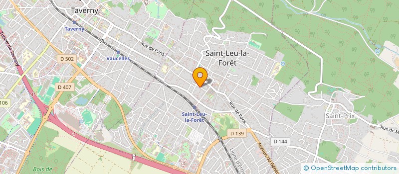 localisation de l'entreprise FLYAWAY VTC  SAINT-LEU-LA-FORET