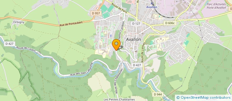 localisation de l'entreprise FLYBACK à AVALLON