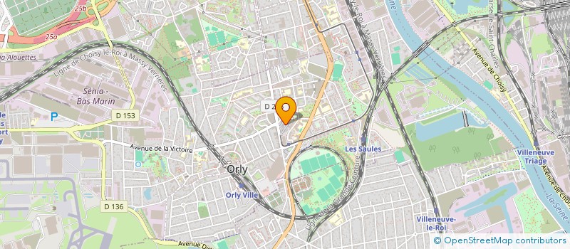 localisation de l'entreprise FLYCORNER STUDIO  ORLY