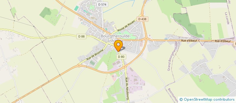 localisation de l'entreprise FLYCORP  GRAND BOURGTHEROULDE