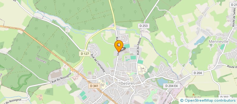 localisation de l'entreprise FLYERS'COM  DESVRES